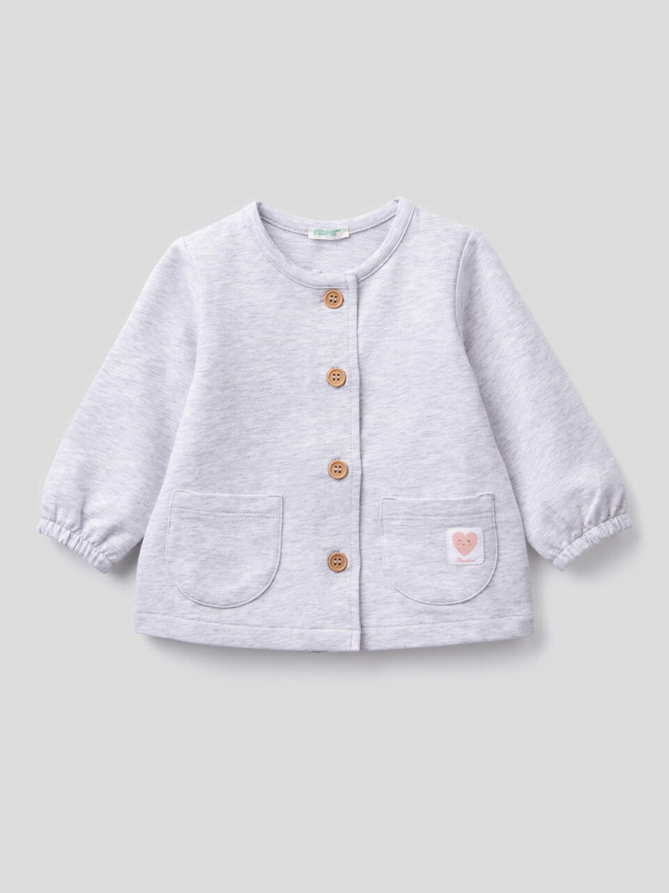 Gilet en molleton de coton stretch image number 1