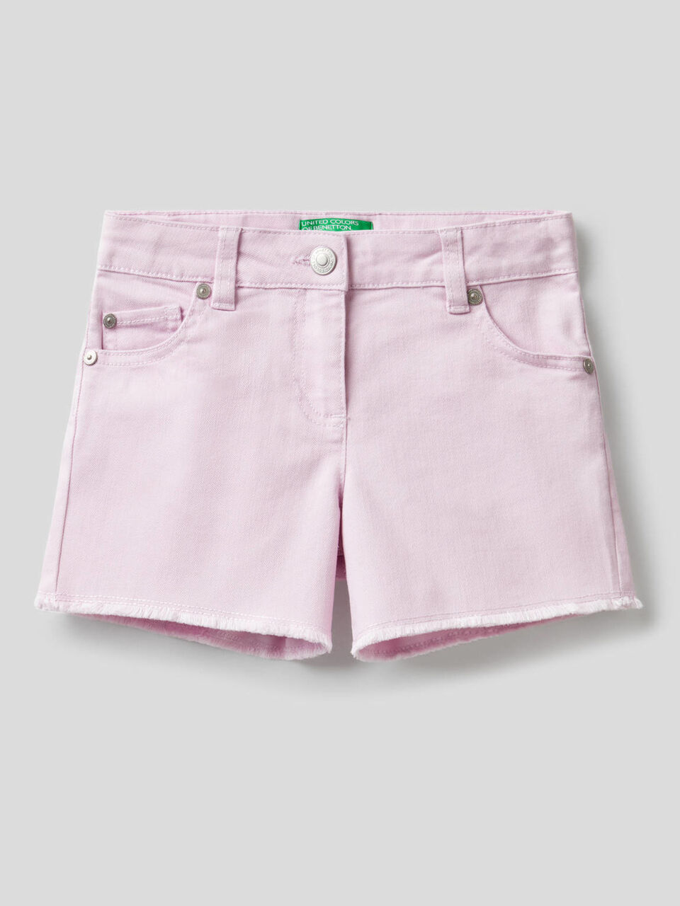 Short en mélange de coton stretch image number null