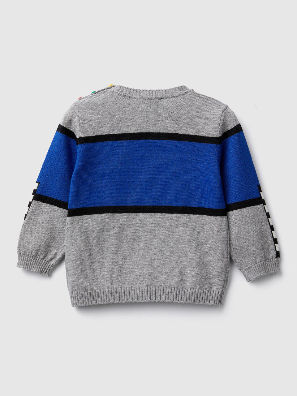 Pull avec motifs multicolores image number 2