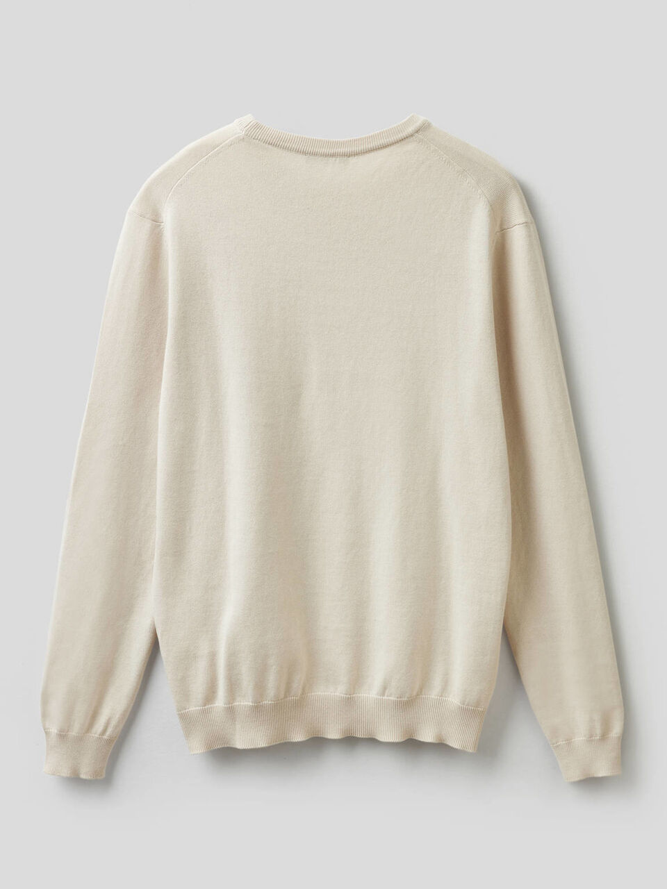 Pull col rond 100% coton image number 2