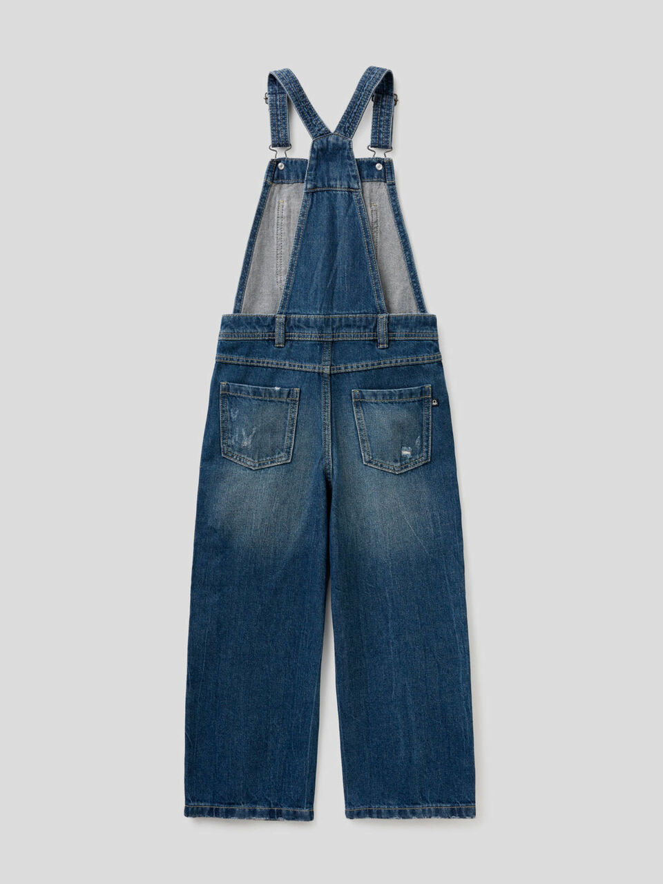 Salopette en jeans 100% coton image number 2
