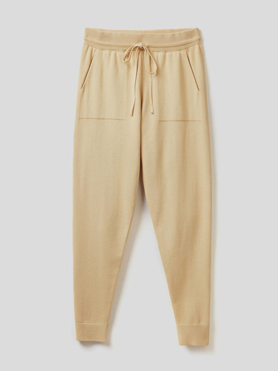 Pantalon avec cordon de serrage en coton image number 1