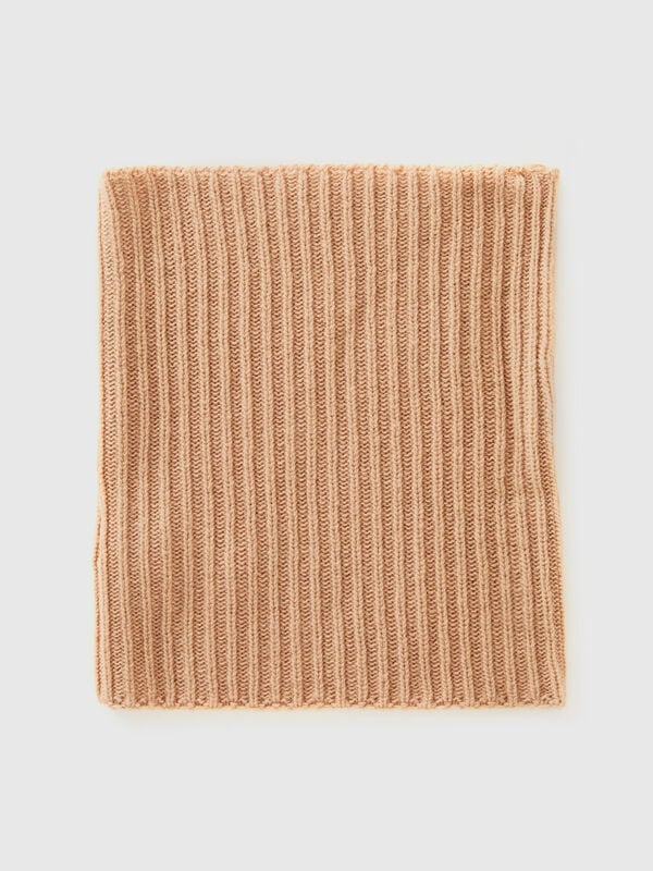 Snood en laine mélangée Femme