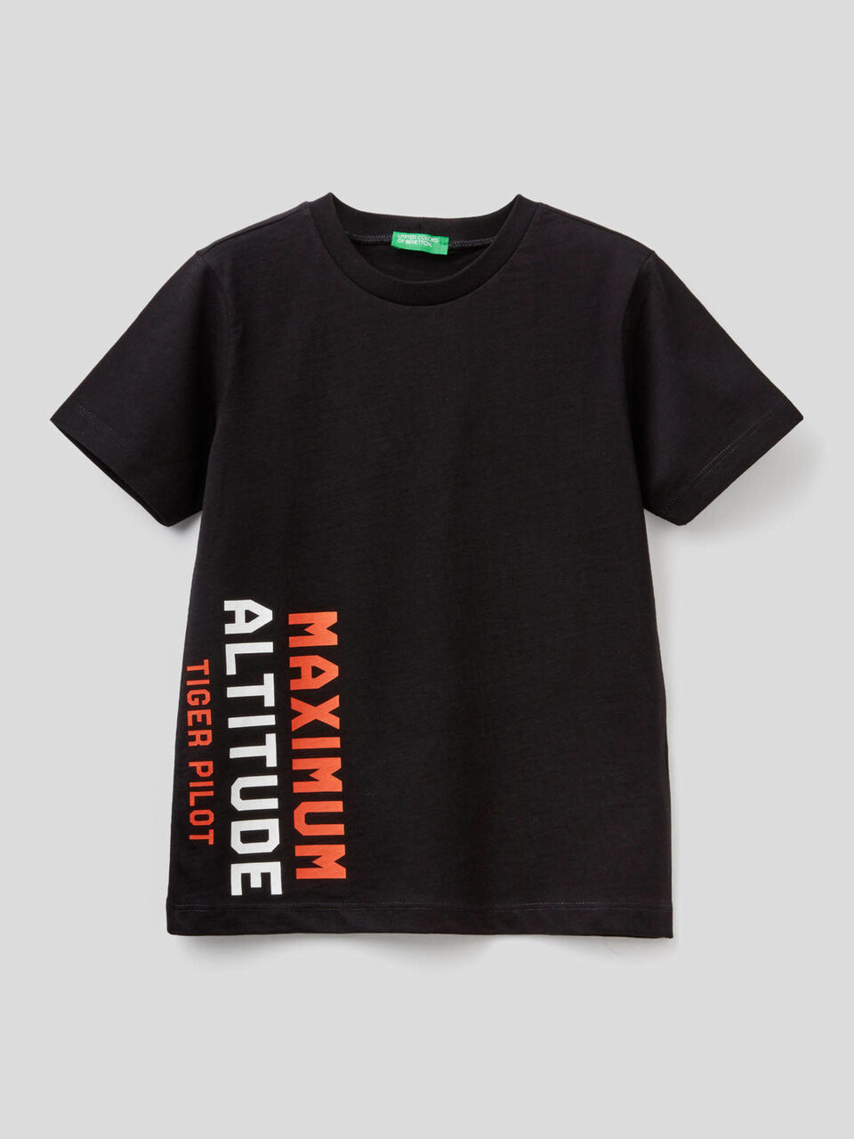 T-shirt en pur coton avec imprimé image number 1
