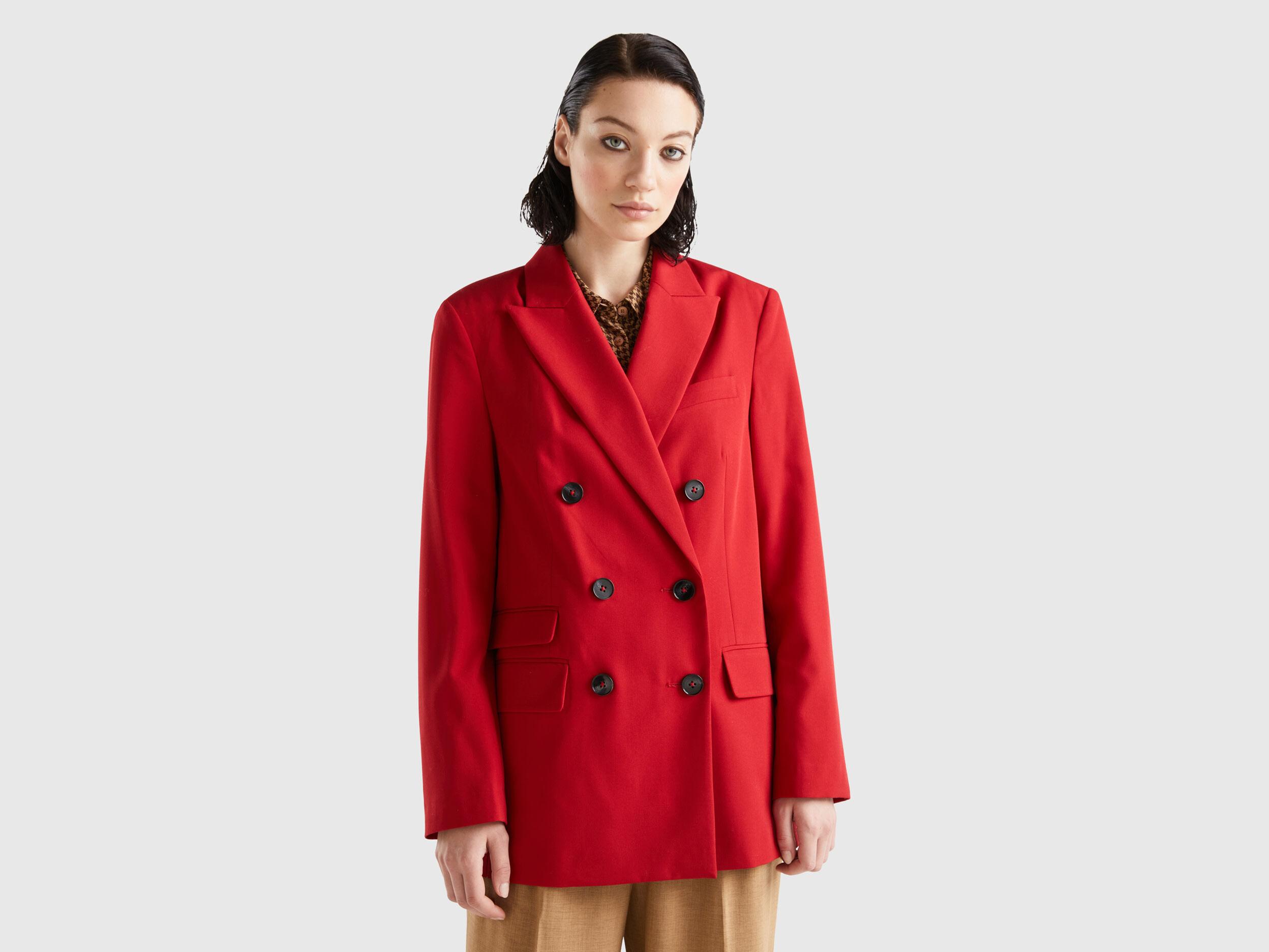 Blazer double hot sale boutonnage femme