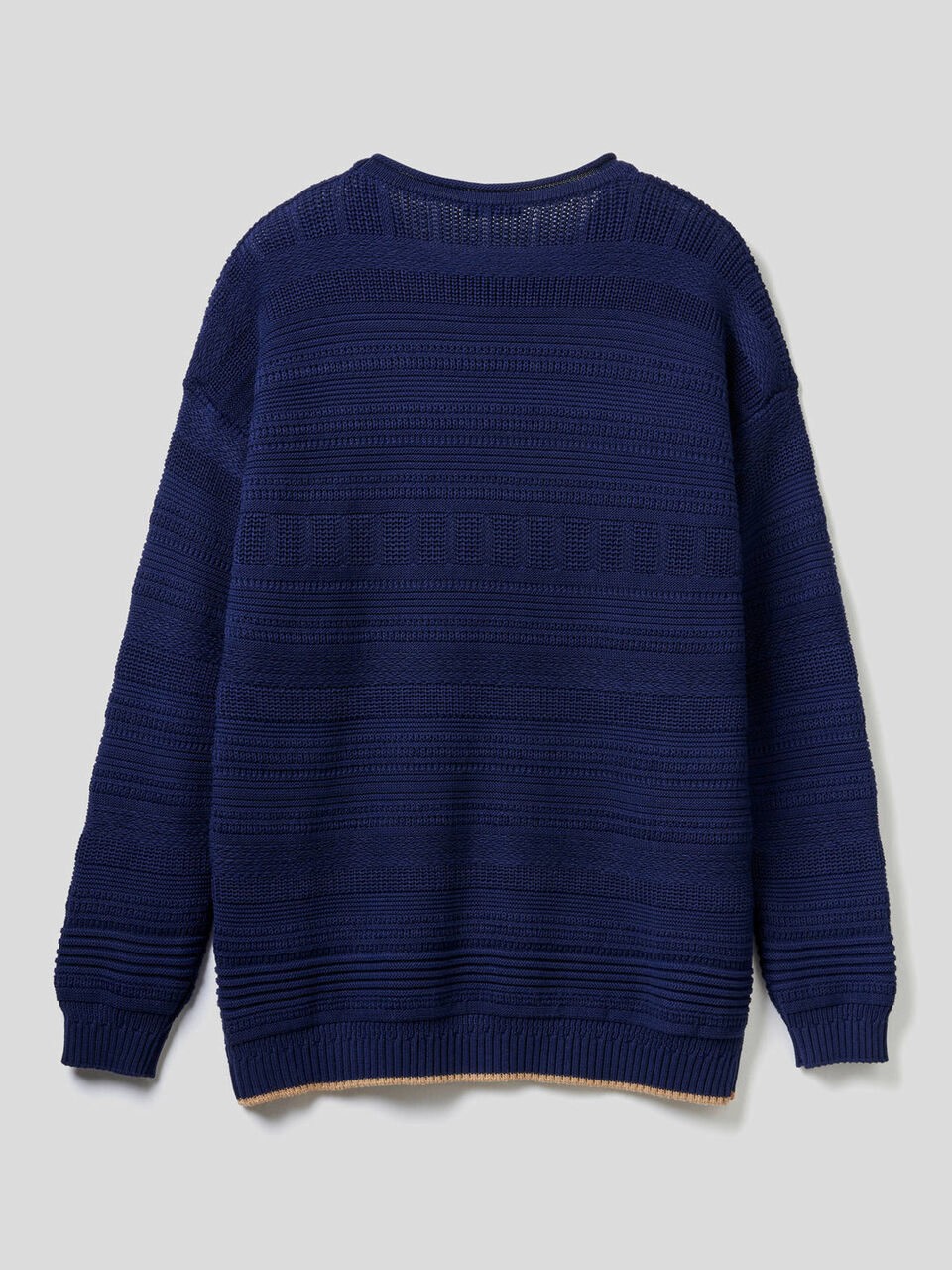 Pull texturé en 100% coton image number 2