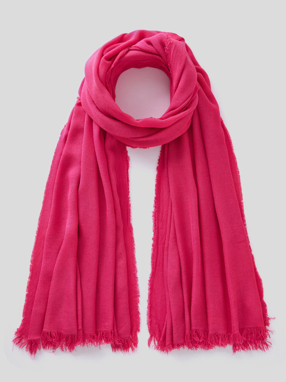 Foulard en viscose unie image number 1