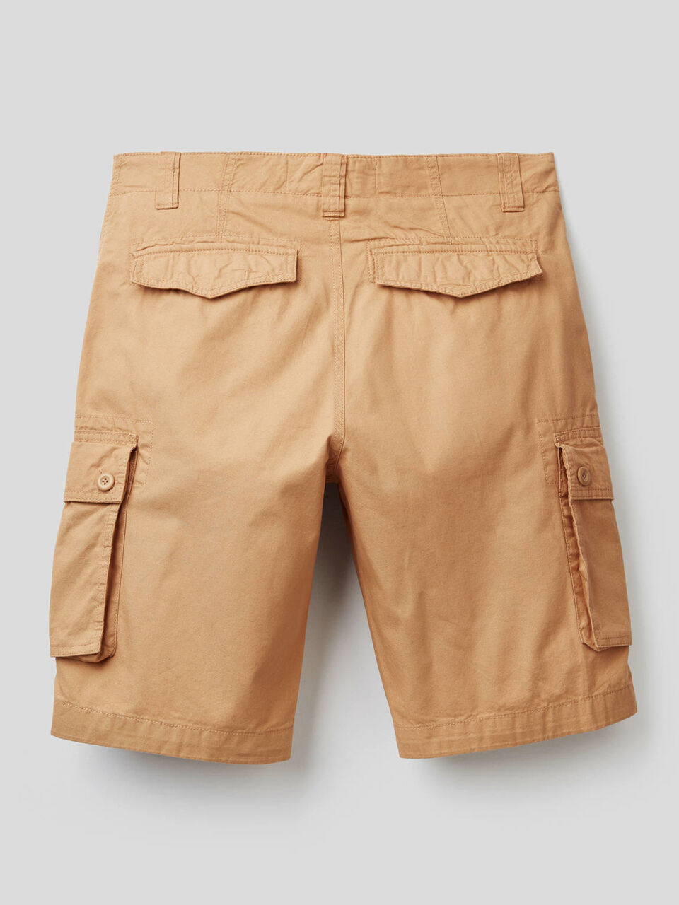 Bermuda cargo en pur coton image number 2