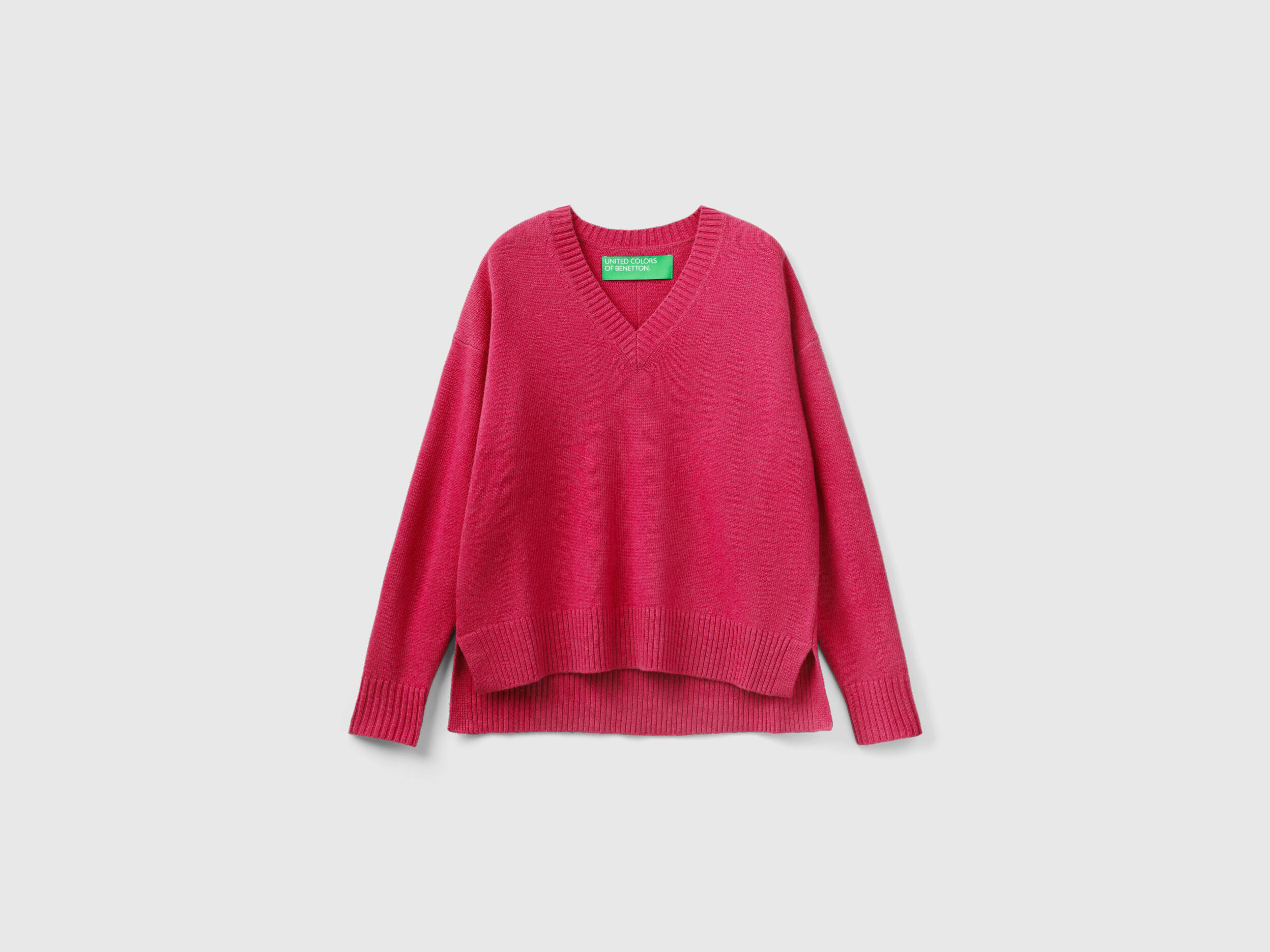 Pull fendu oversize
