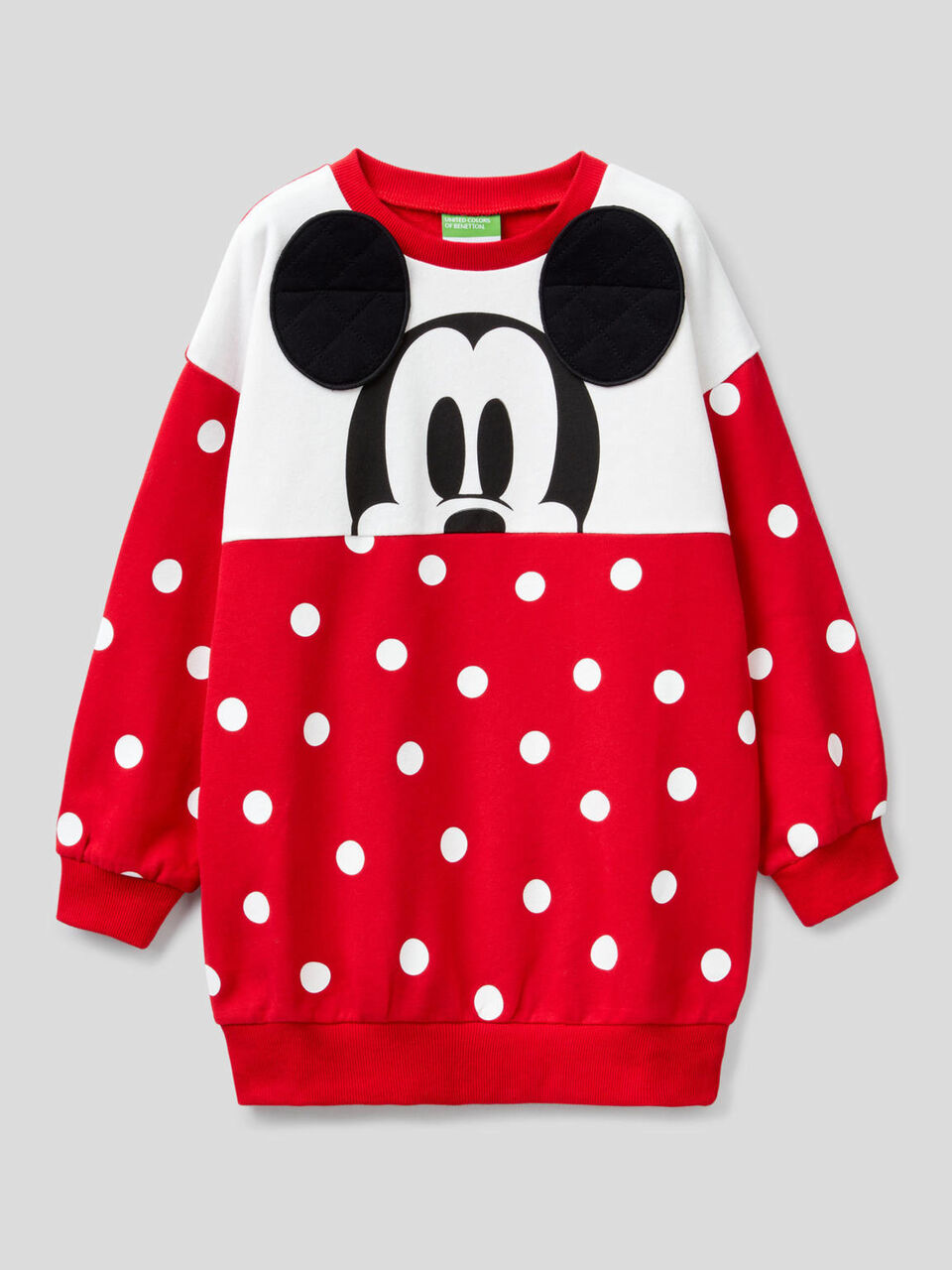 Sweat ample Mickey à pois image number 1