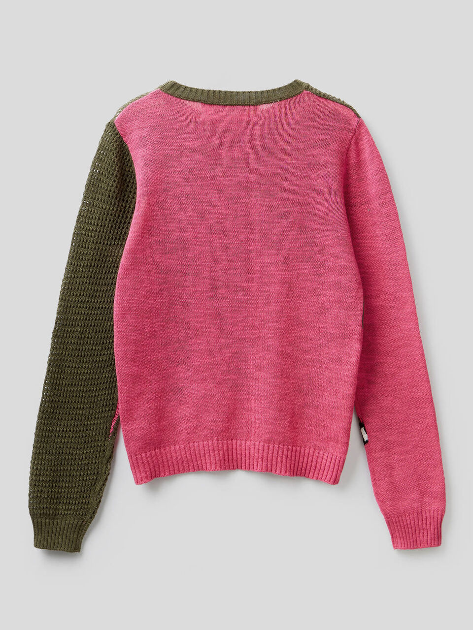 Pull avec intarsia ajouré image number 2