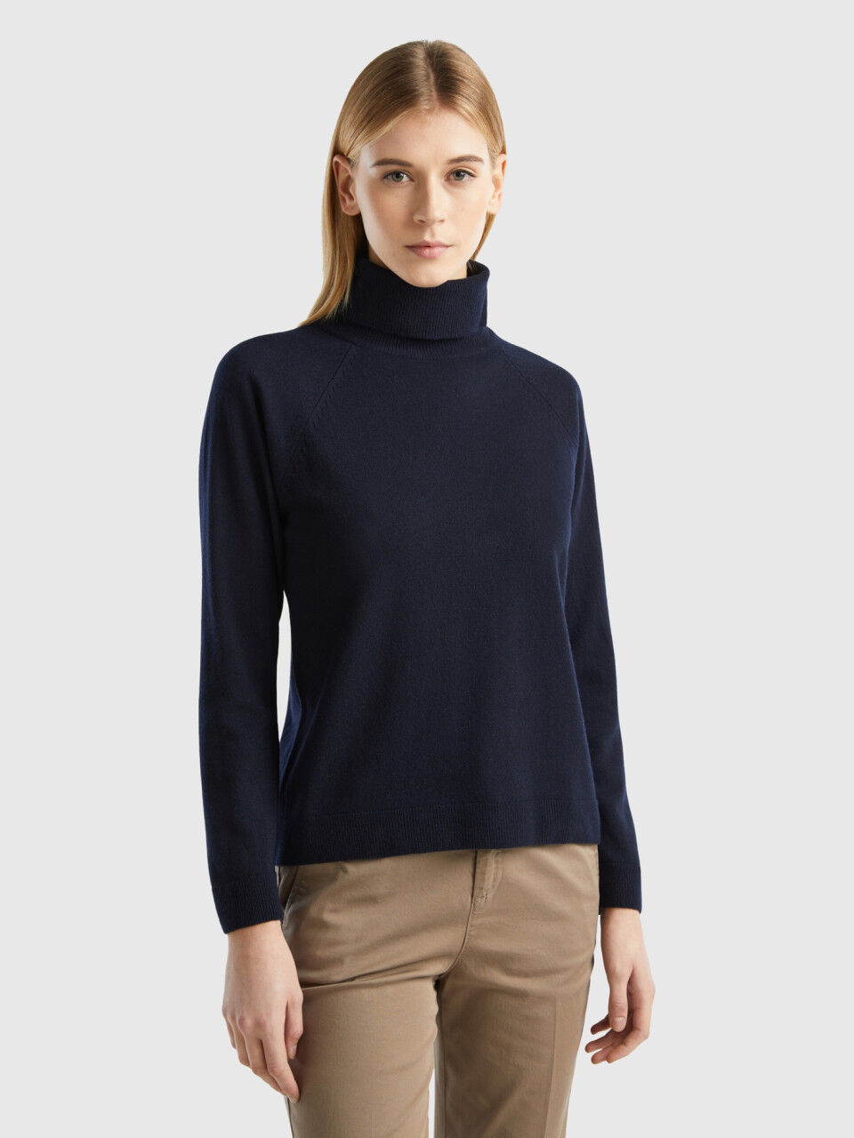 Pull col roulé femme on sale