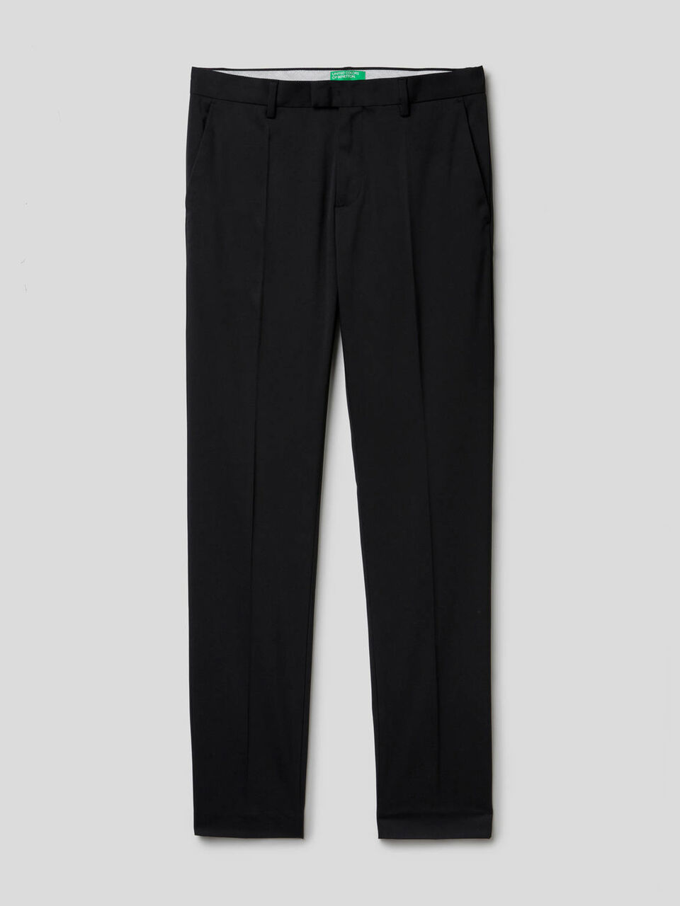 Pantalon coupe slim avec pli image number 1