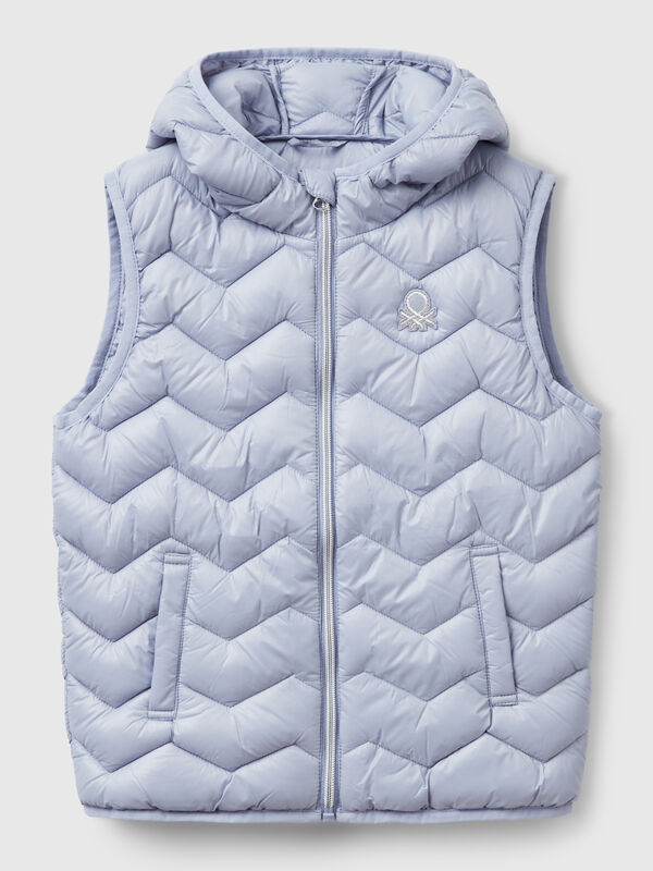 Gilet rembourré avec capuche Filles