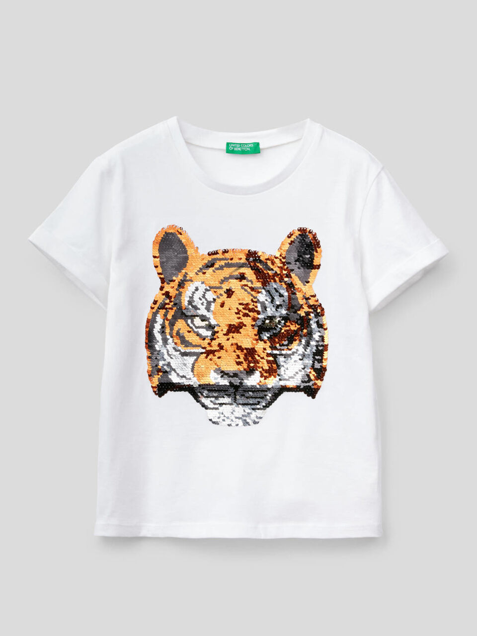 T-shirt avec paillettes image number 1