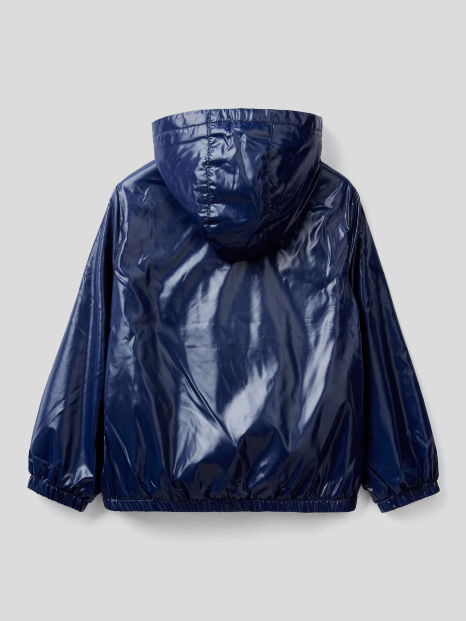 Blouson satiné avec capuche image number 2