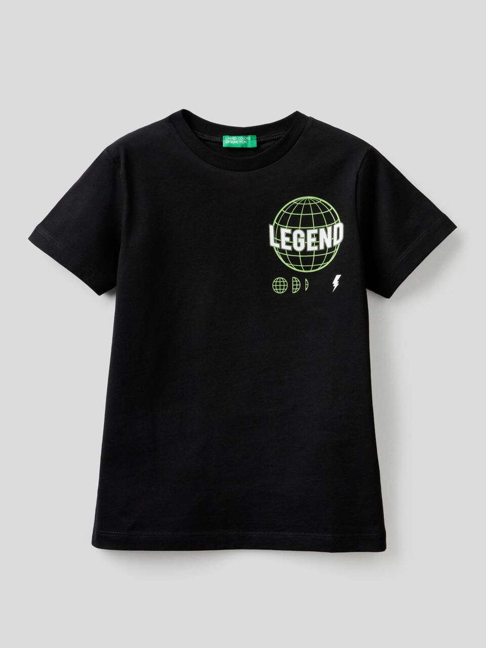 T-shirt en coton avec imprimé image number 1