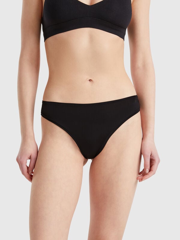 Slip en coton bio stretch Femme