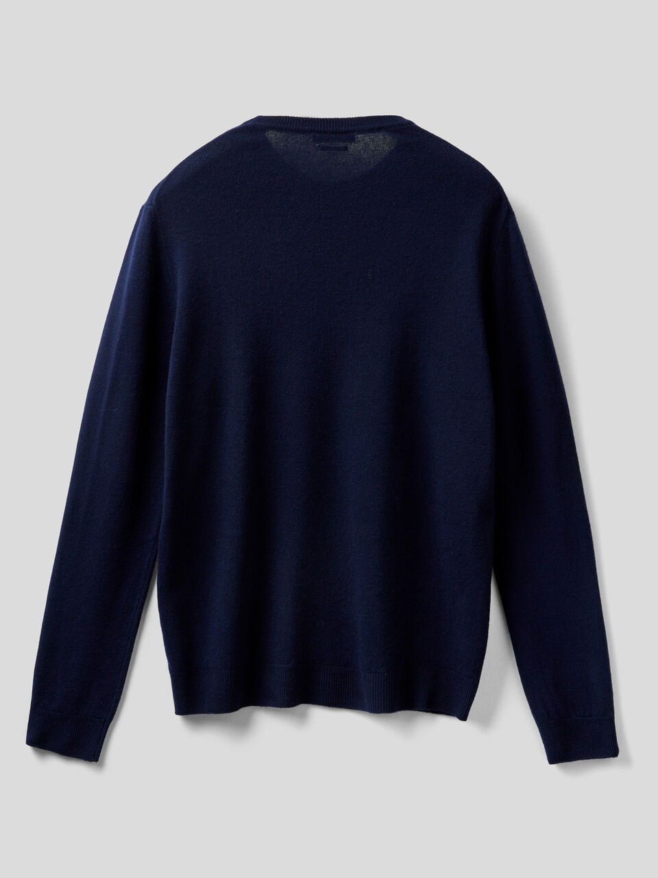 Pull col rond en pure laine vierge image number 2