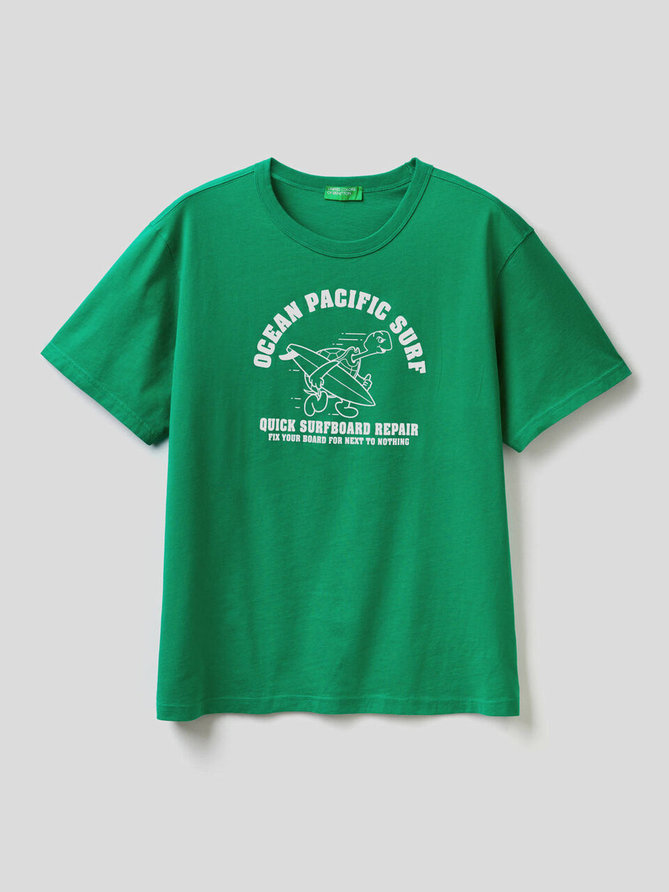 T-shirt en pur coton avec imprimé image number 1