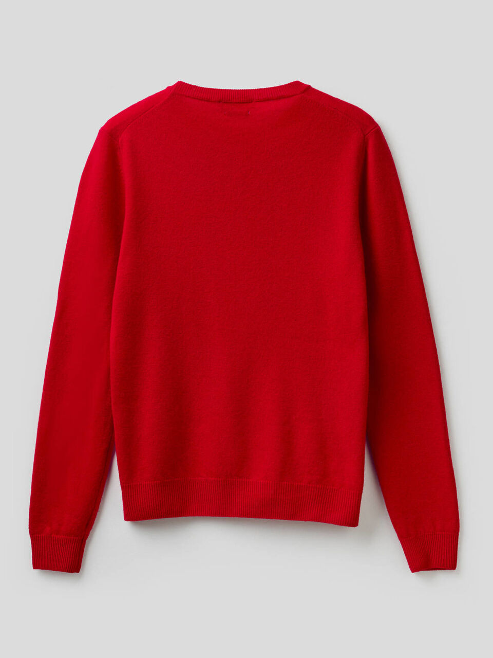 Pull col rond en pure laine vierge image number 2