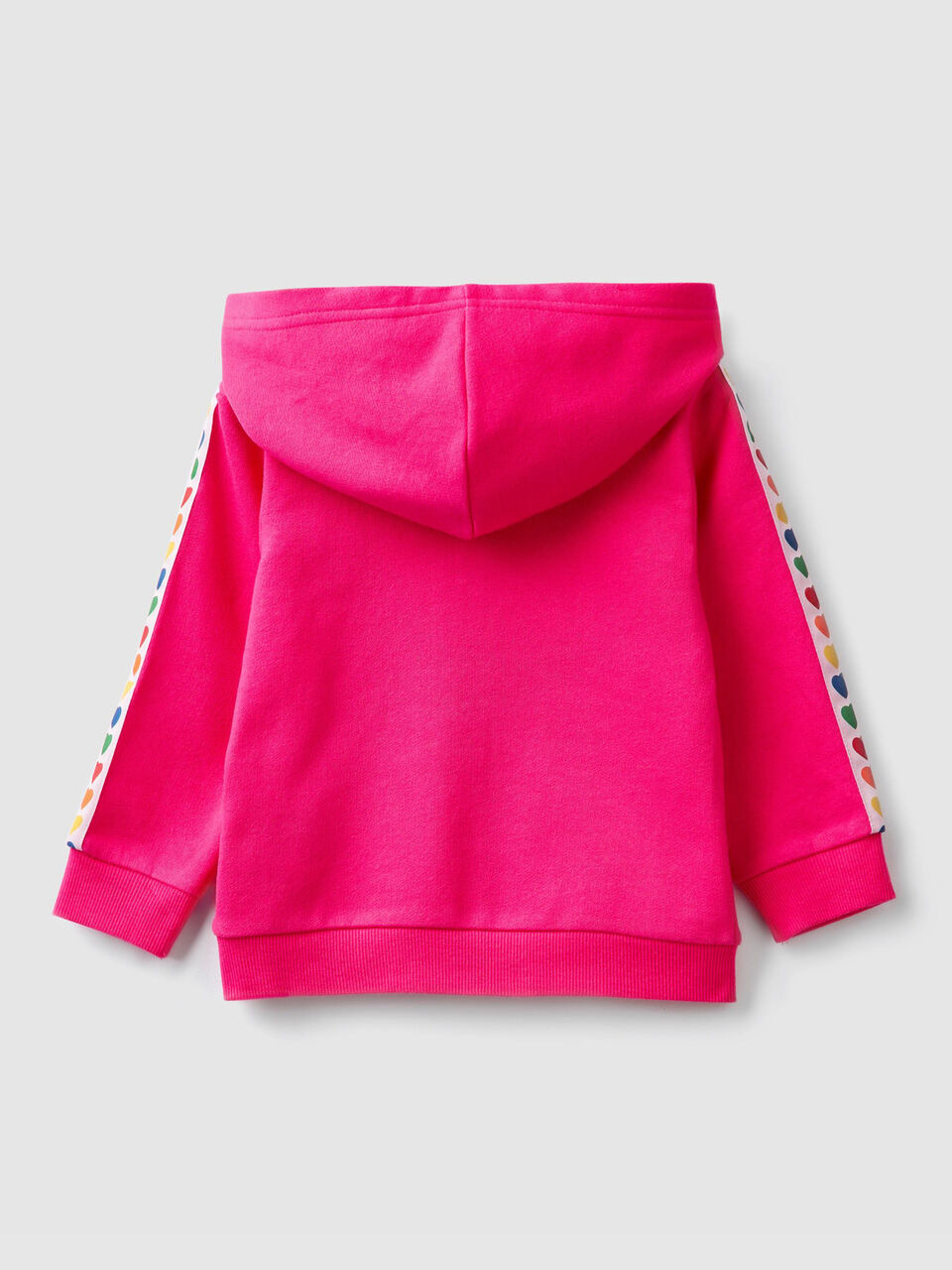Sweat avec coeurs et broderies image number 2