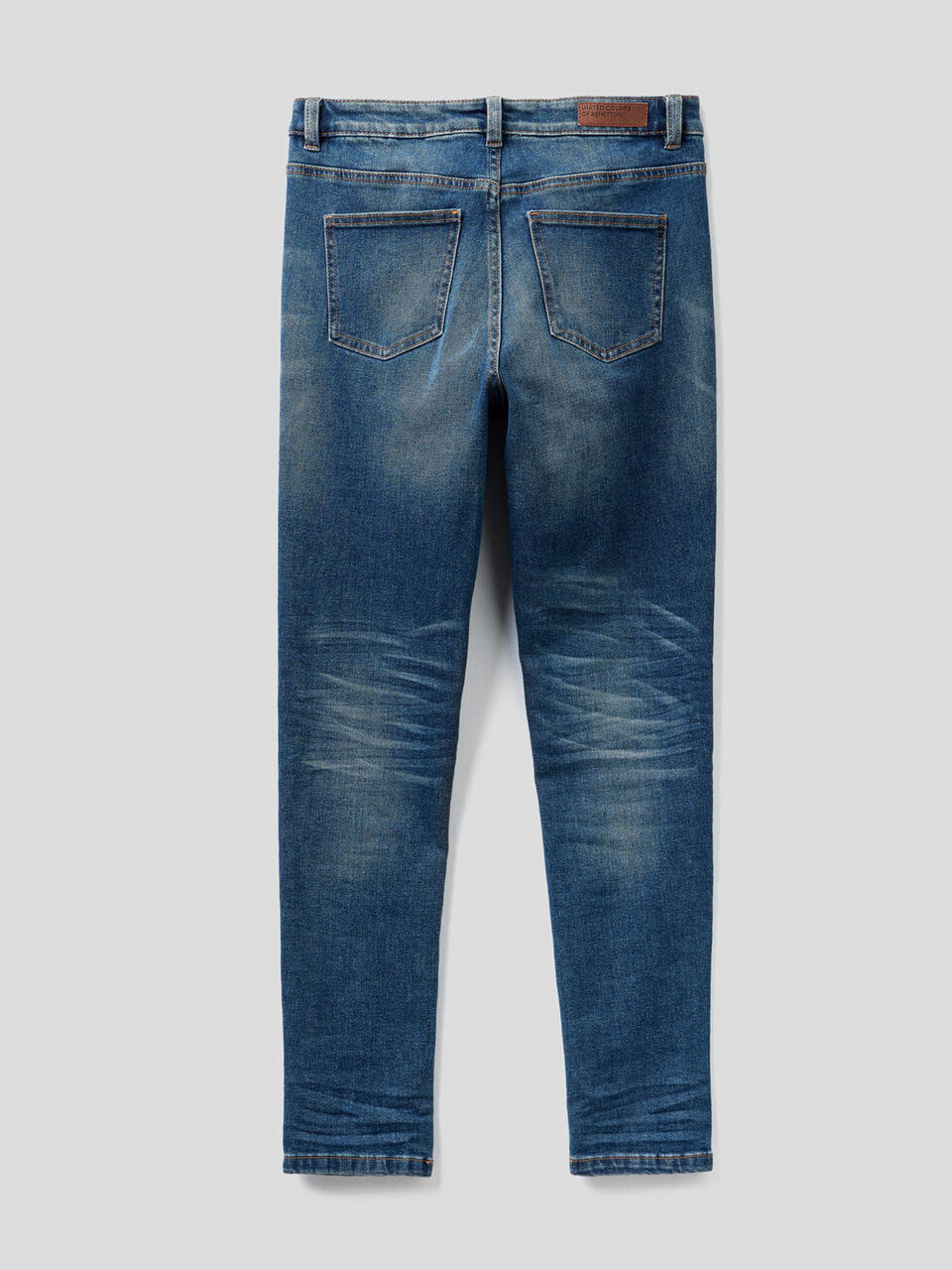 Jeans skinny en denim de coton stretch image number 2