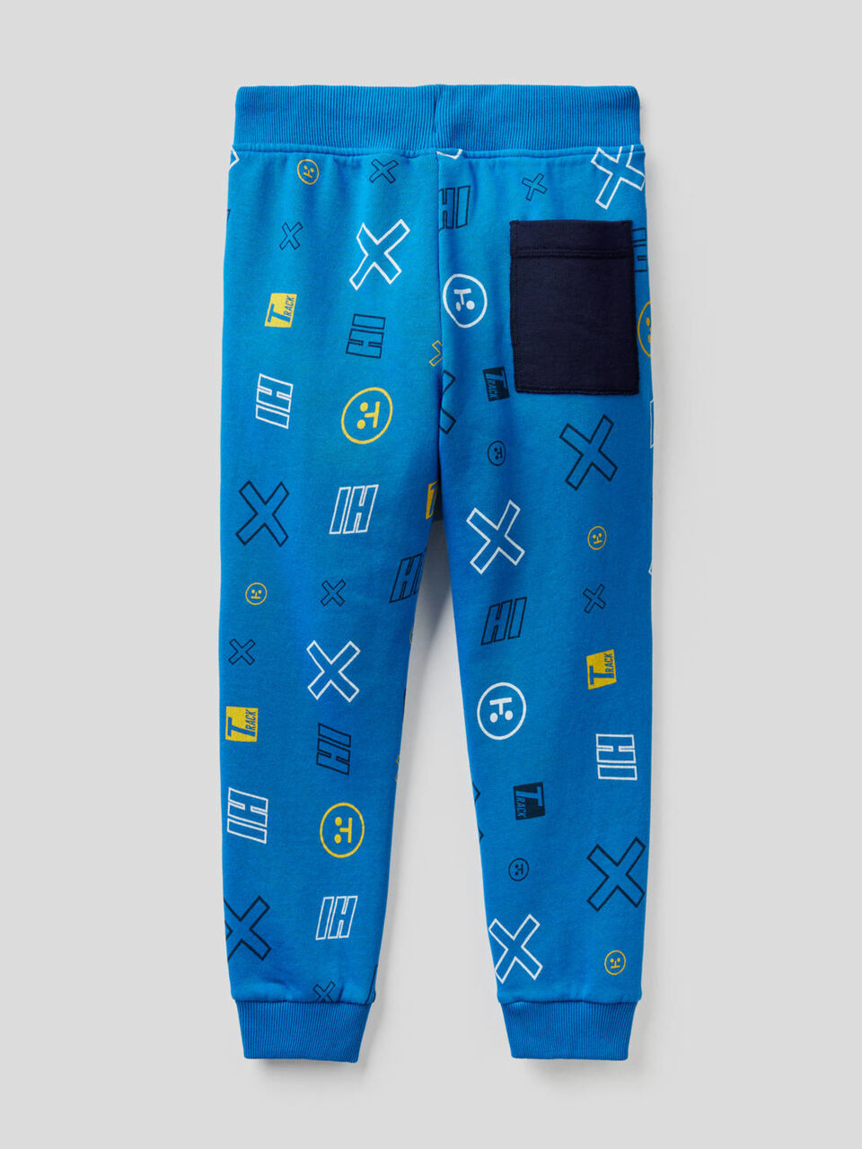 Pantalon en molleton imprimé fantaisie image number 2