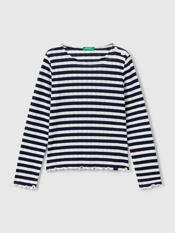 T-shirt rayé Filles