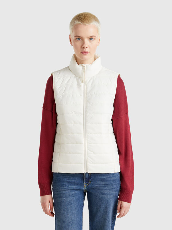 Gilet sans manches coupe slim avec rembourrage  Femme