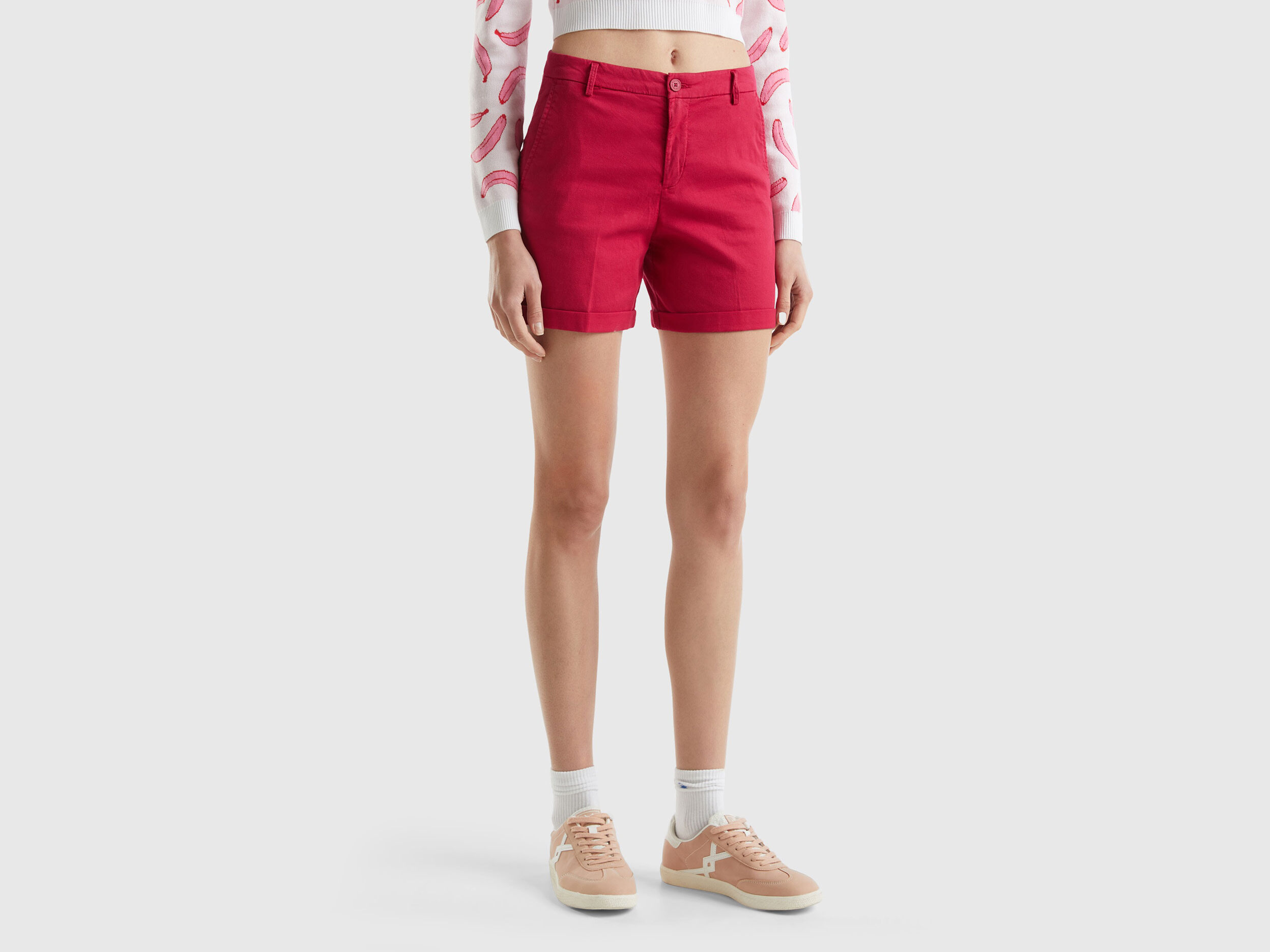 Bermuda benetton online femme