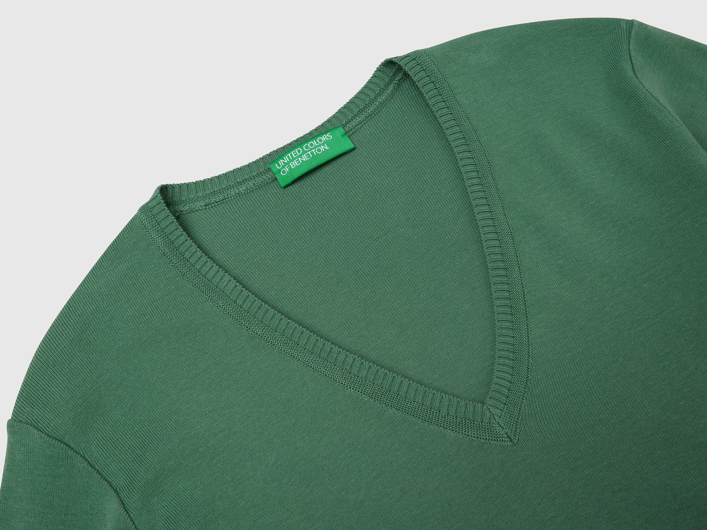 V NECK SWEATER L/S Femme image number 5