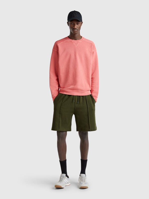 Bermuda en molleton de coton  Homme