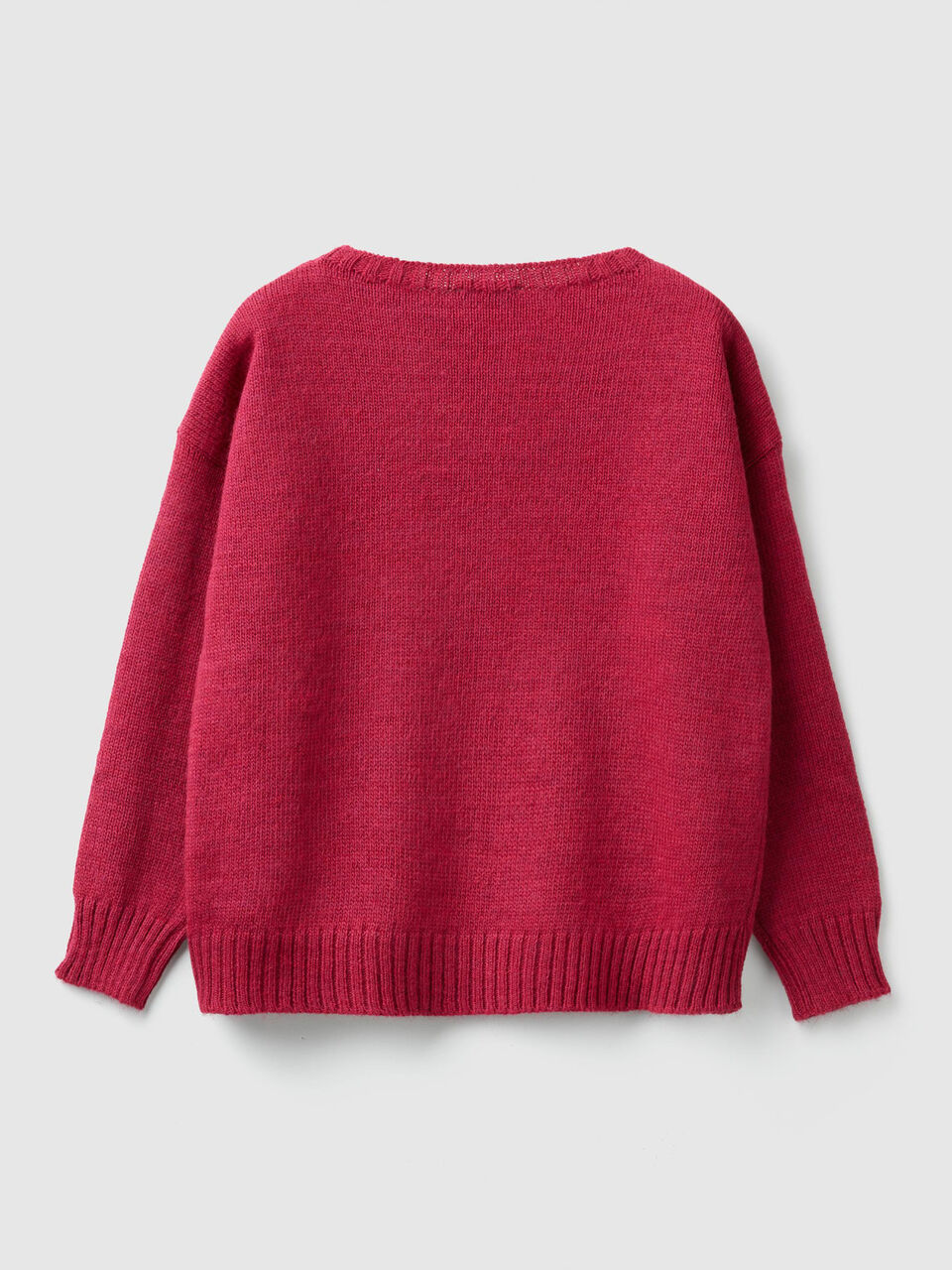 Pull avec motif en intarsia avec lurex image number 2