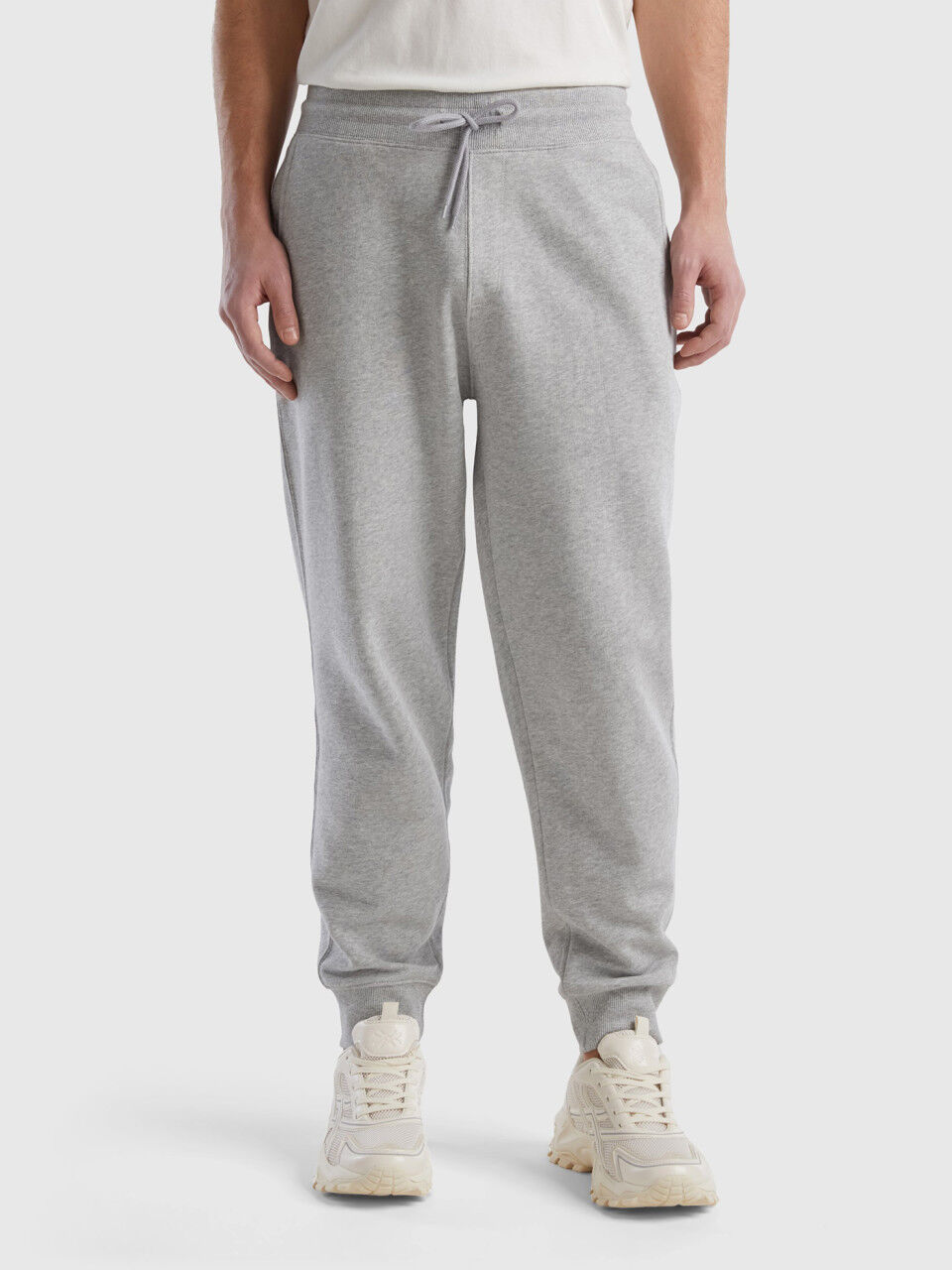Pantalons en Molleton Homme Nouvelle Collection 2024 Benetton