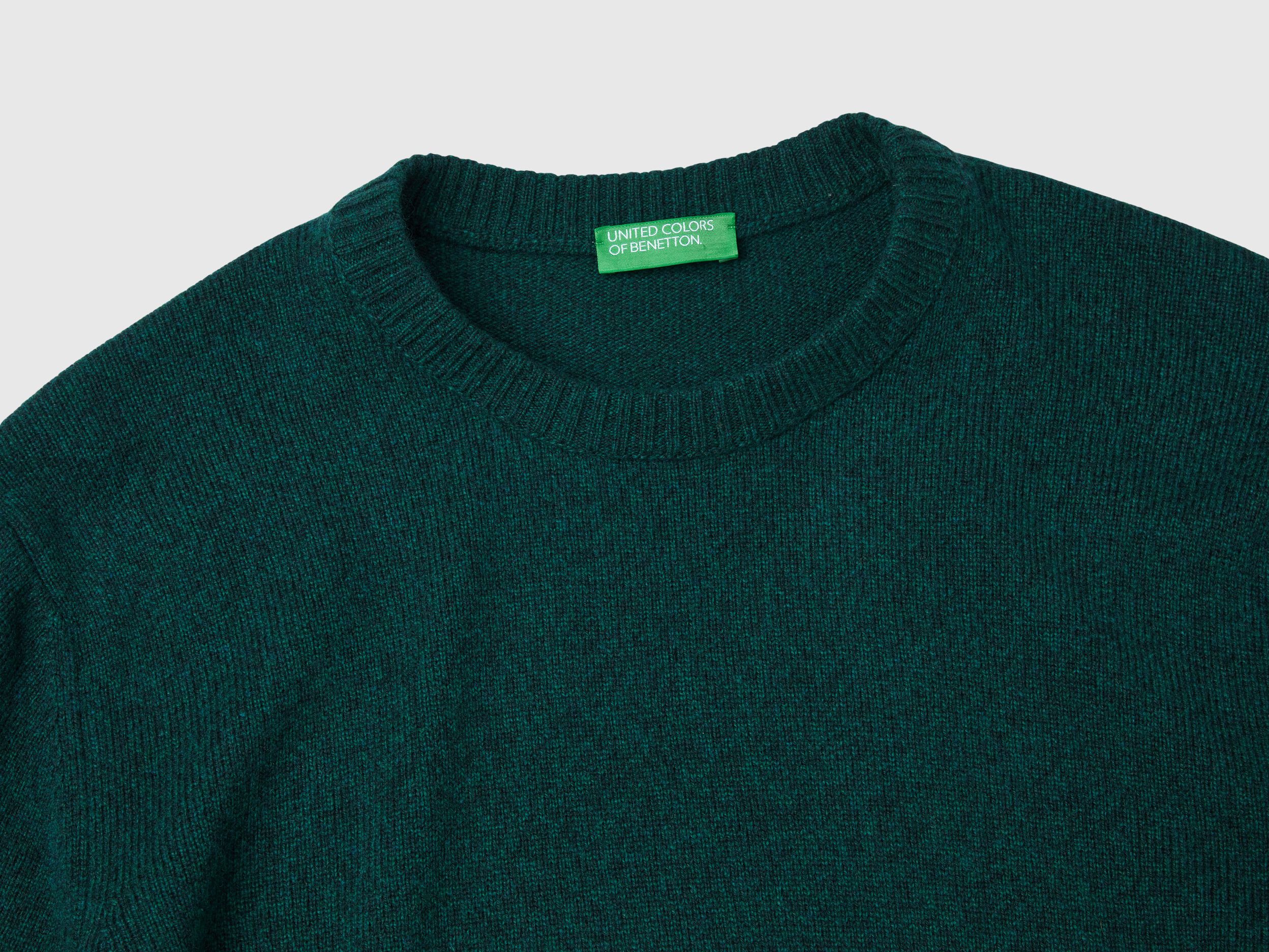 Benetton homme pull cheap