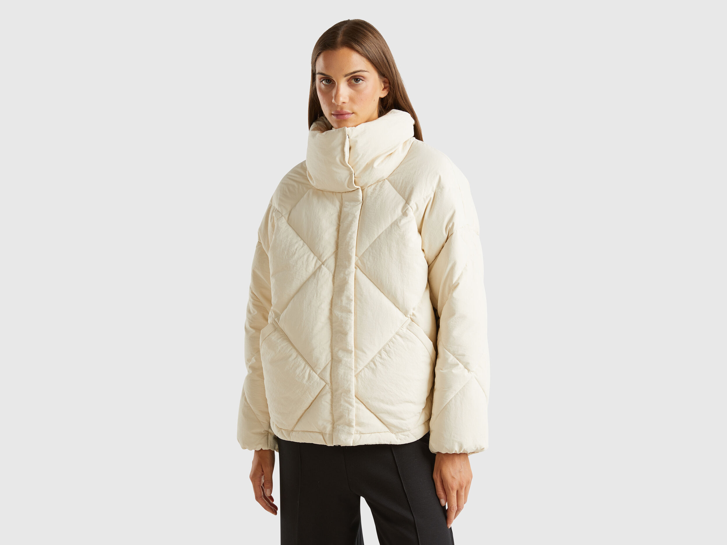 Doudounes Chaudes Femme Nouvelle Collection 2024 Benetton