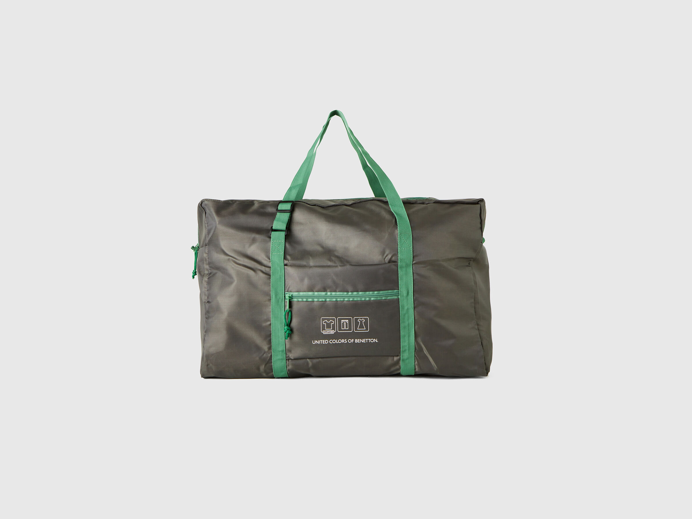 Military green travel bag image number 0