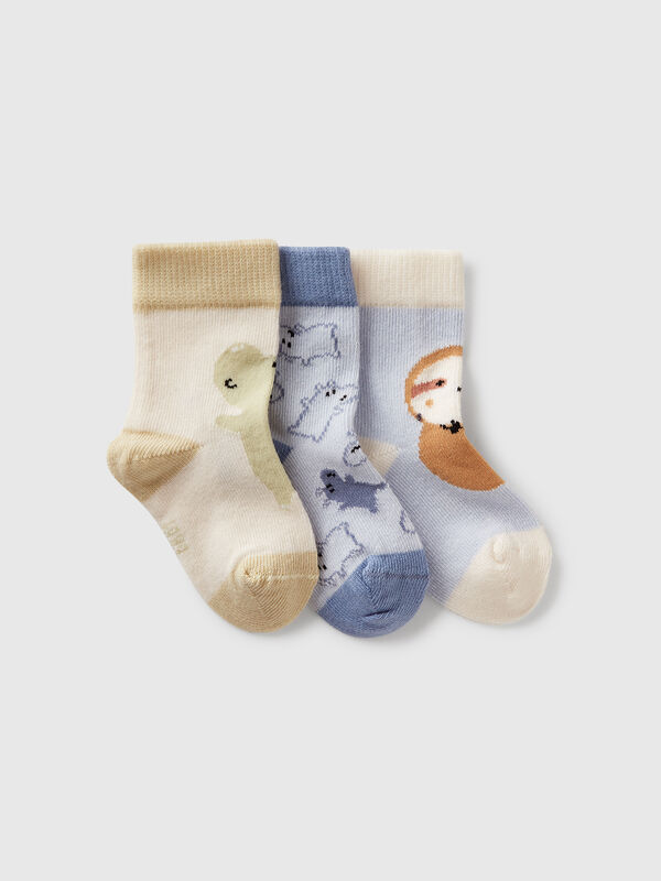 Trois paires de chaussettes animaux Naissancede