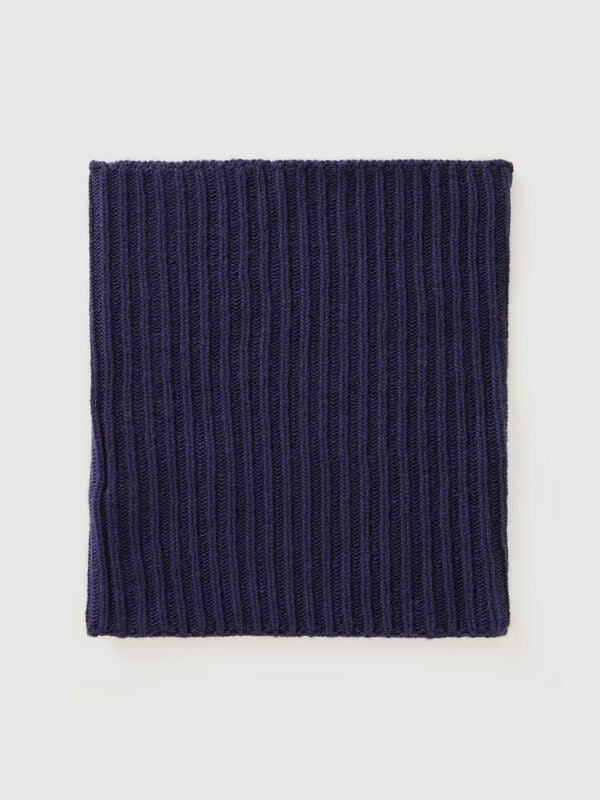 Snood en laine mélangée Femme