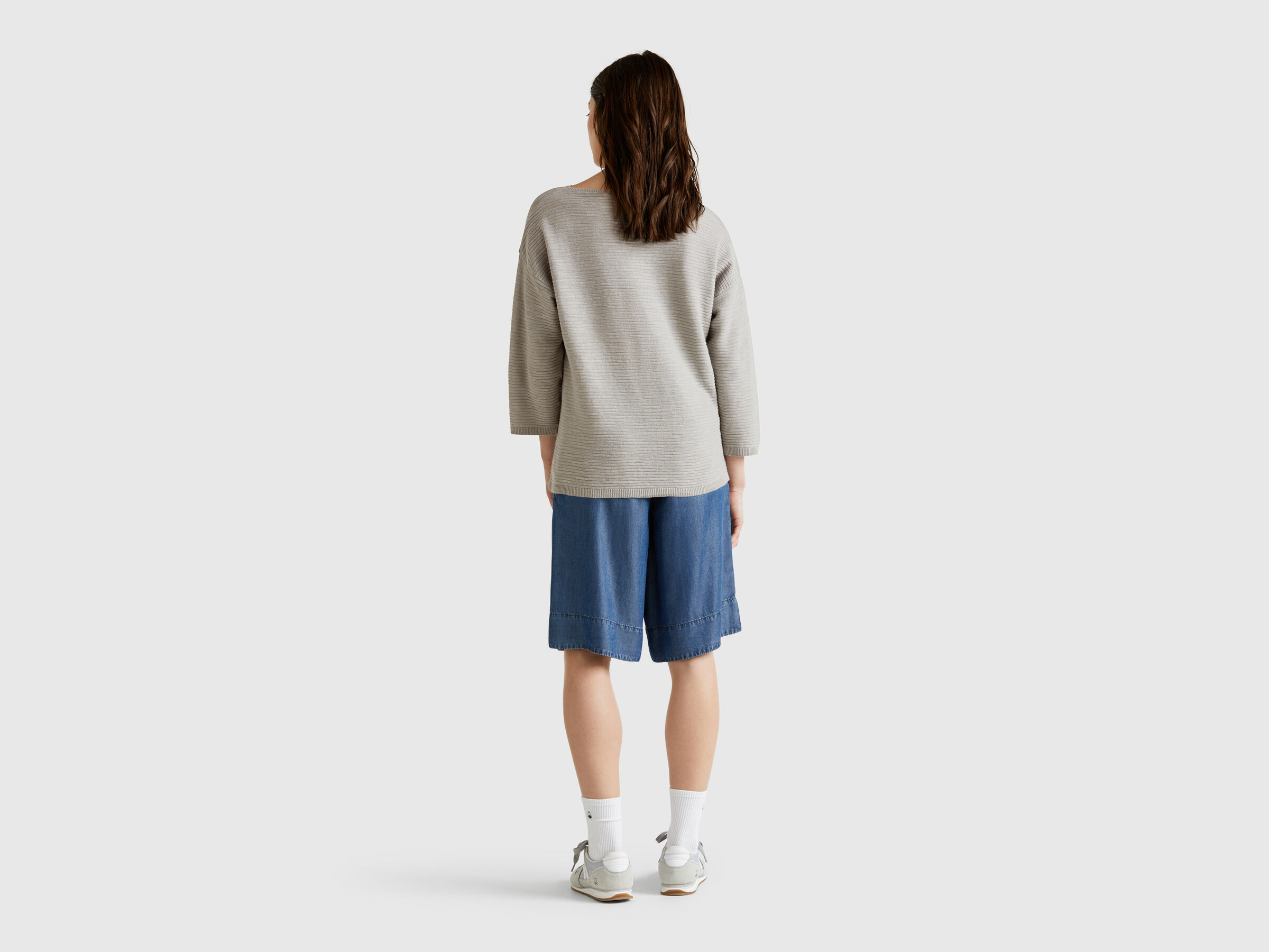 BOAT-NECK SWEAT.L/S Femme image number 1