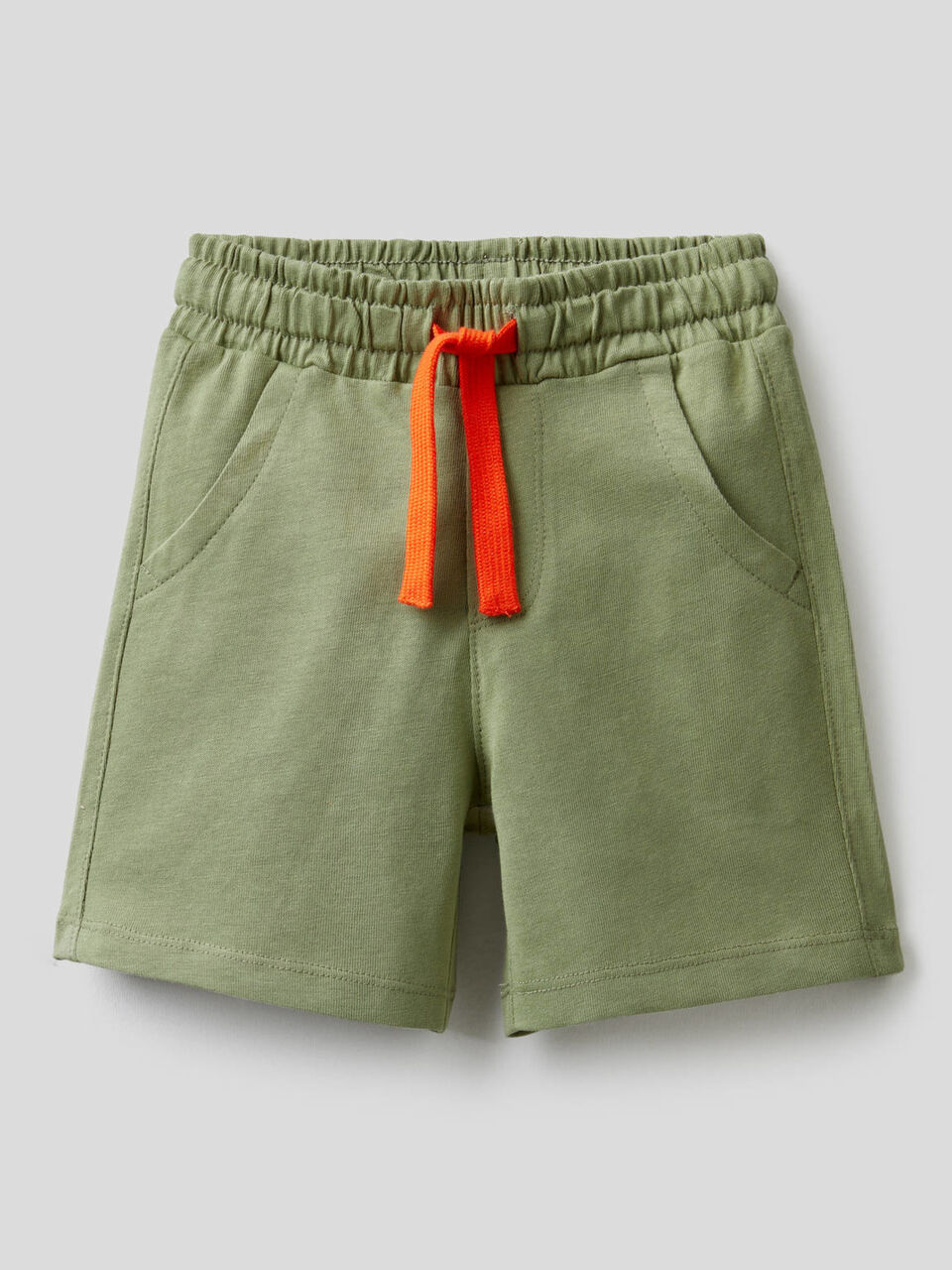 Short uni en pur coton image number 1