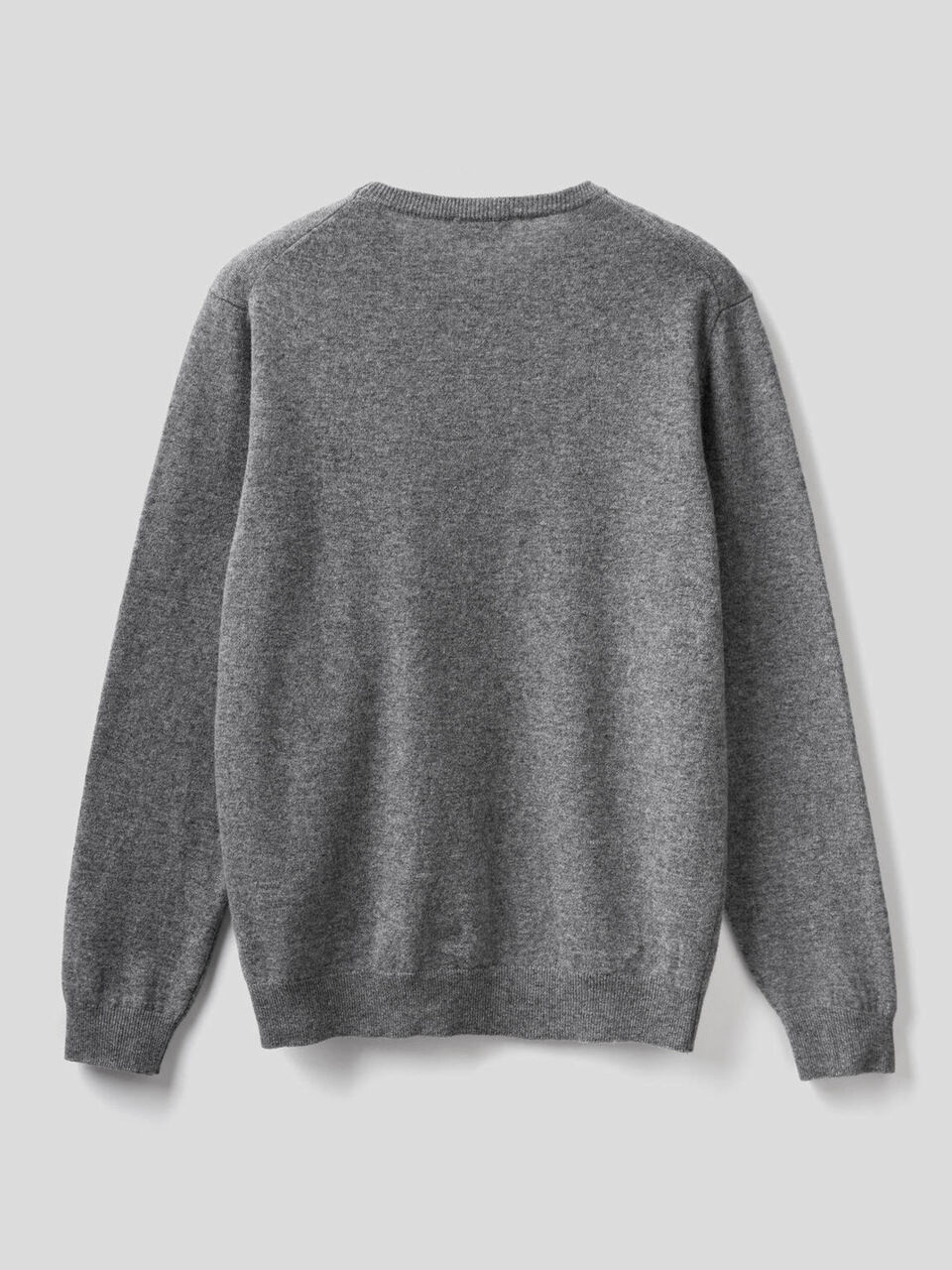 Pull col rond en pure laine vierge image number 2