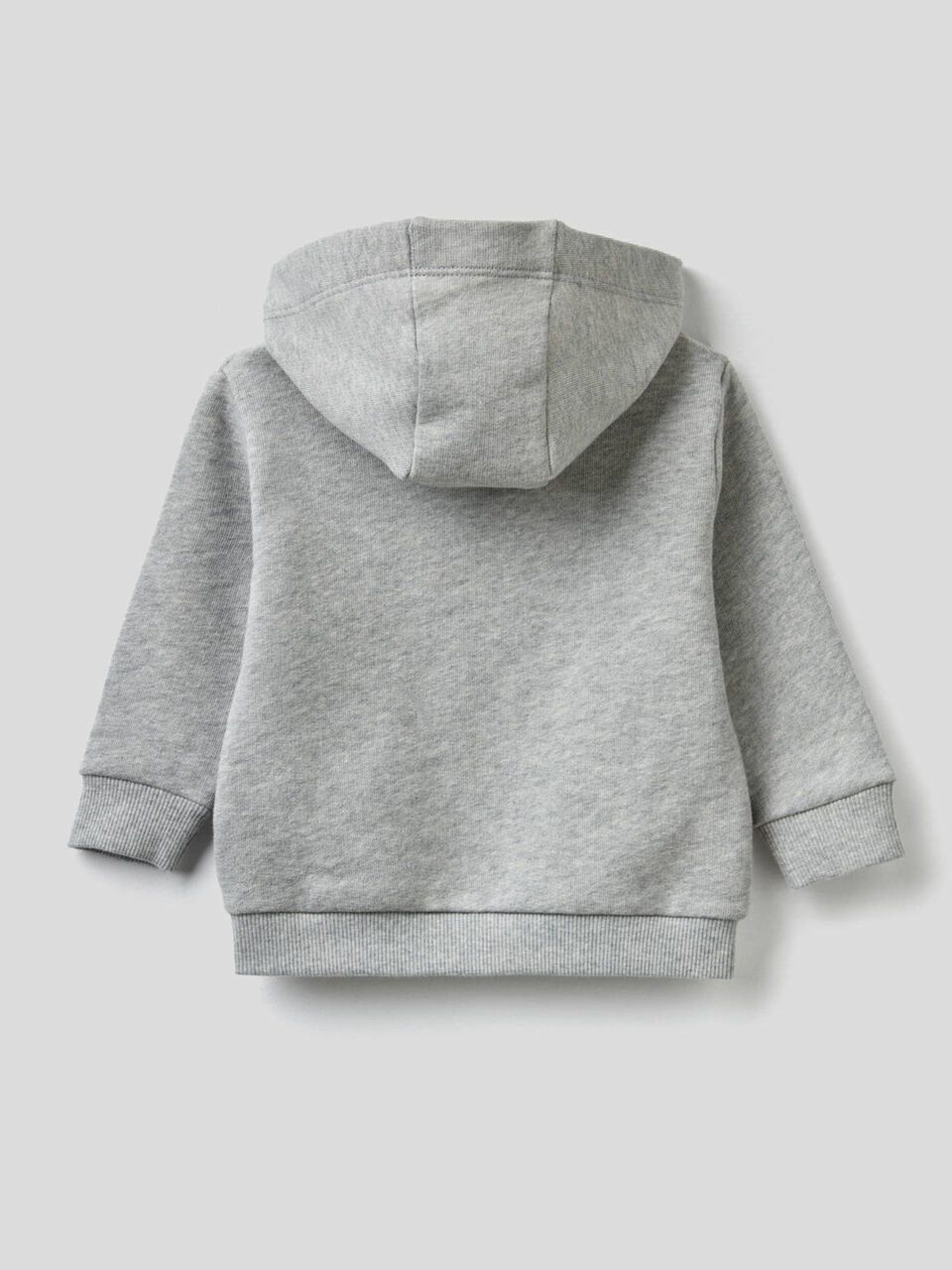 Sweat zippé avec capuche 100% coton image number 2