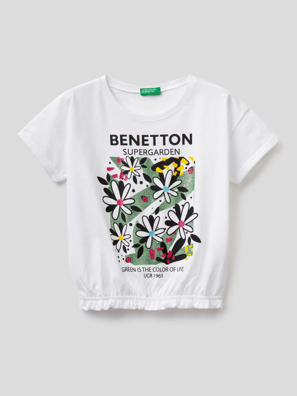 T-shirt imprimé avec bas stretch image number 1