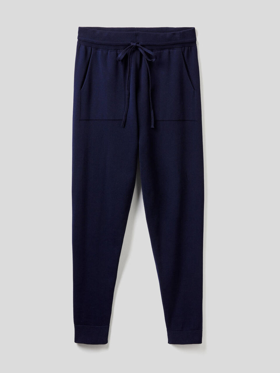 Pantalon avec cordon de serrage en coton image number 1