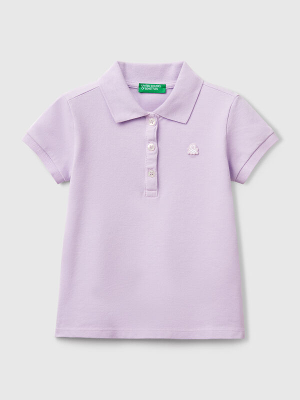 Polo à manches courtes en coton  Filles