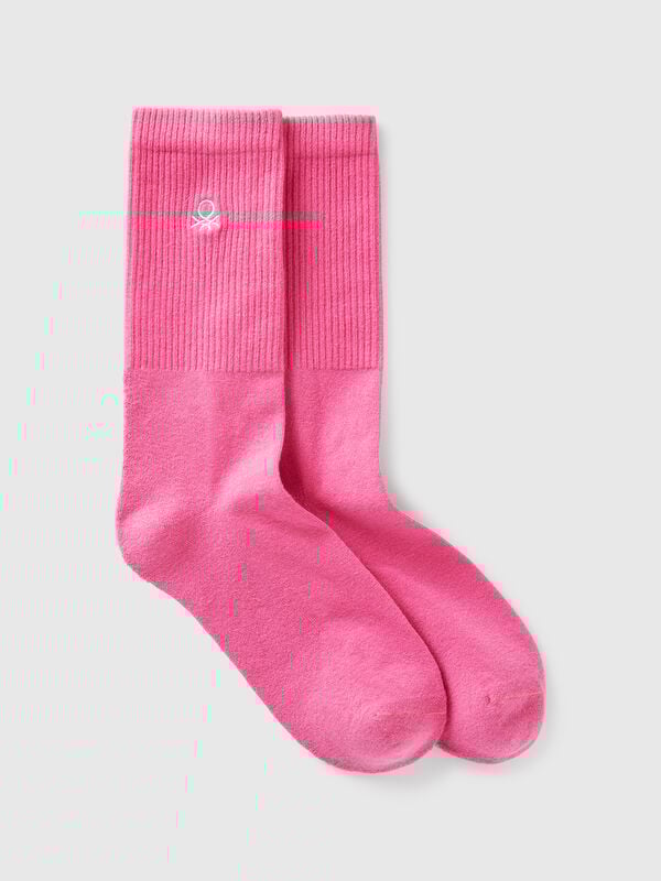 Chaussettes de sport en coton mélangé stretch