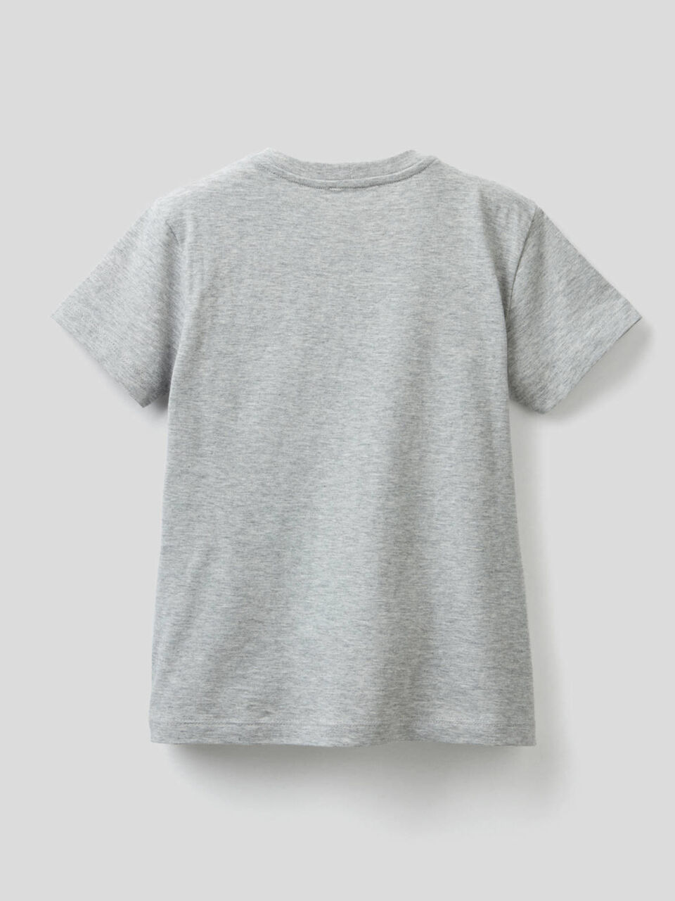 T-shirt en coton avec imprimé 3D image number 2