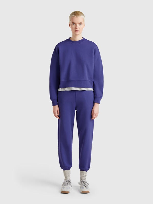 Pantalon de jogging en pur coton Femme